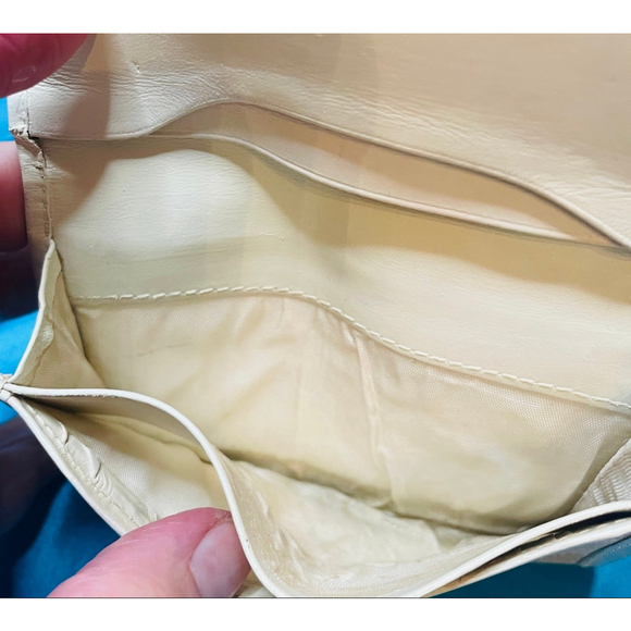 Celine Beige/White Macadam Card Case Wallet with COA Excellent Condition - Picture 5 of 10